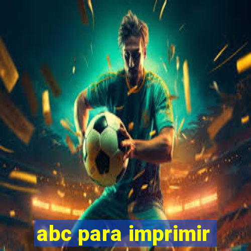 abc para imprimir